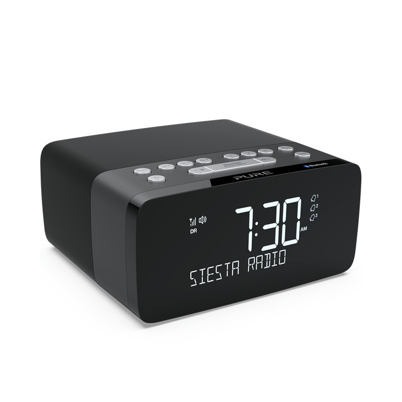 Pure Siesta Charge Personal Digital Black