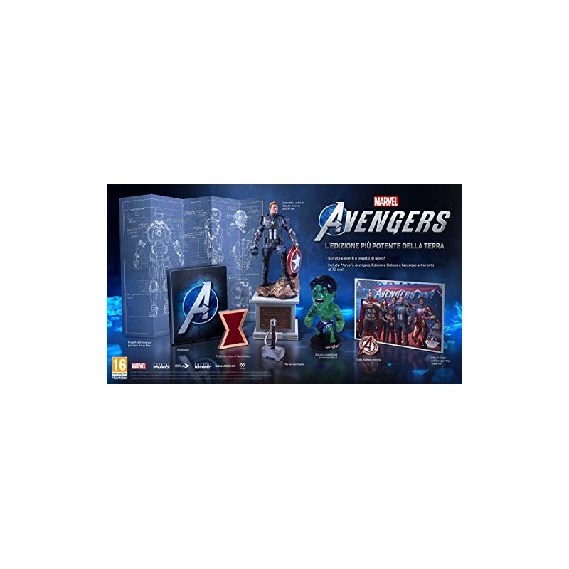 Koch Media Marvel's Avengers Collector edition Coleccionistas Inglés, Italiano PlayStation 4