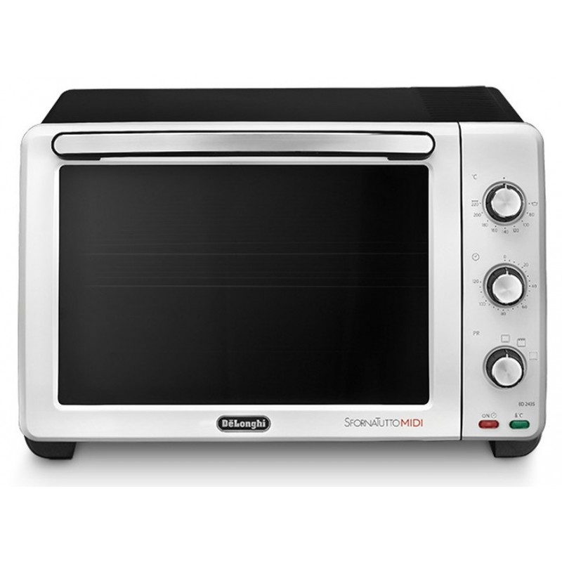 De’Longhi EO24352 toaster oven 24 L 1800 W Black, White Grill