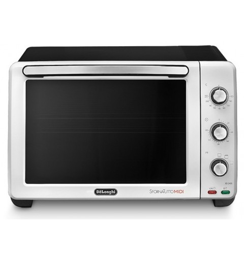 De’Longhi EO24352 horno tostador 24 L 1800 W Negro, Blanco Parrilla