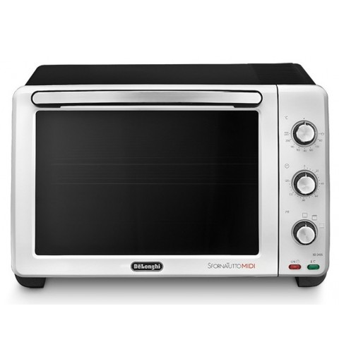 De’Longhi EO24352 toaster oven 24 L 1800 W Black, White Grill