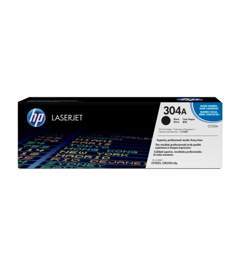 HP Cartucho de tóner original LaserJet 304A negro
