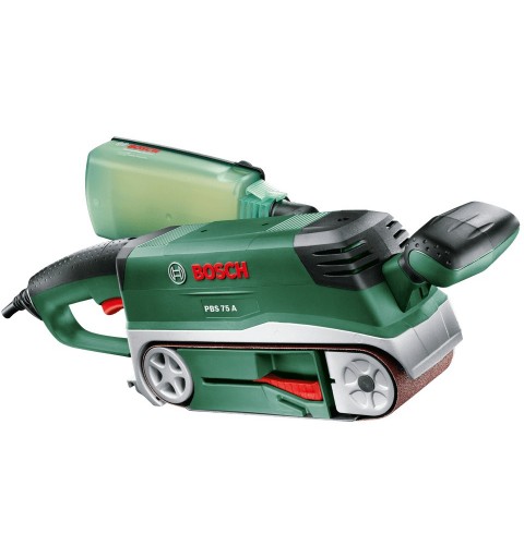 Bosch PBS 75 A Levigatrice a nastro Nero, Verde 710 W