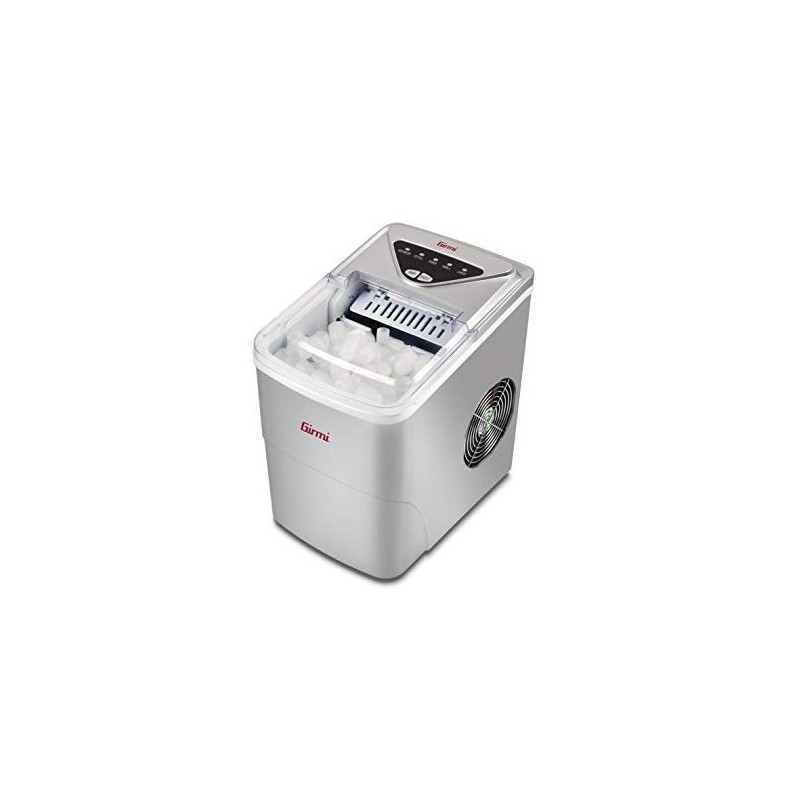 Girmi GH7600 machine à glaçons Machine à glaçon portable 12 kg 24h 100 W Acier inoxydable Girmi GH7600 machine à glaçons Machine à glaçon portable 12 kg 24h 100 W Acier inoxydable