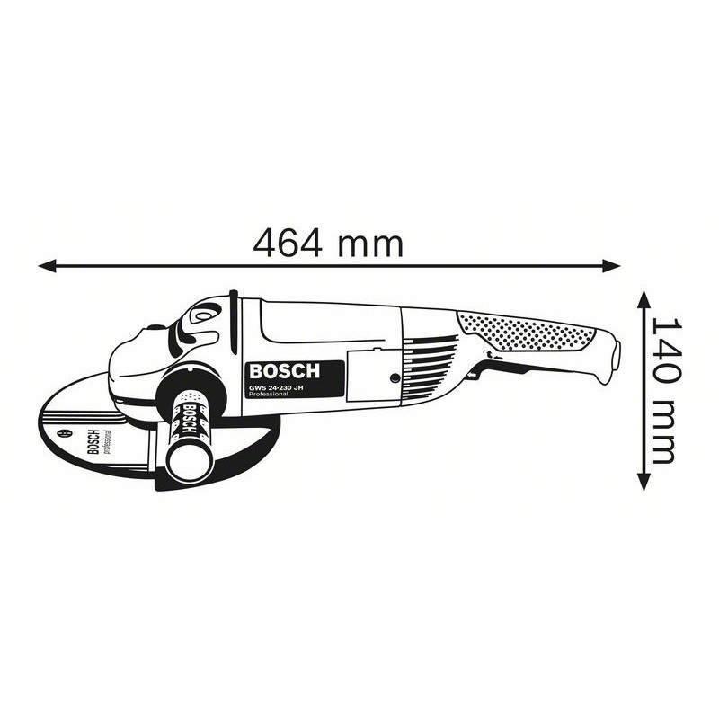 Bosch Winkelschleifer GWS 24-230 JH Professional