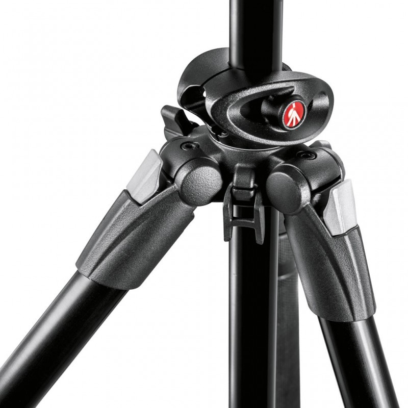 Manfrotto MK290DUA3-3W trépied Caméras numériques 3 pieds Noir