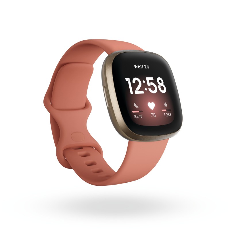 Fitbit Versa 3 40 mm AMOLED Oro GPS (satélite)