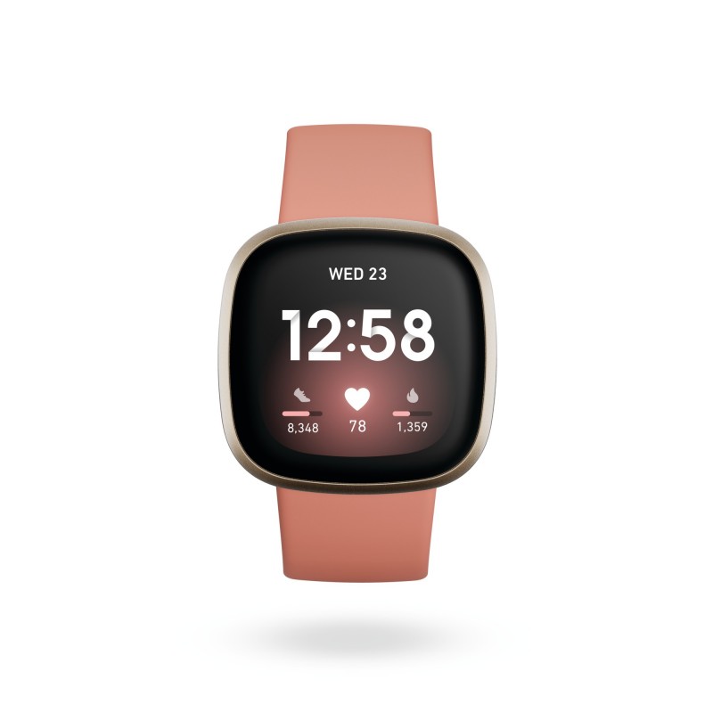 Fitbit Versa 3 40 mm AMOLED Oro GPS (satellitare)