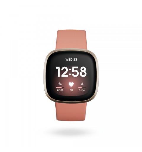 Fitbit Versa 3 40 mm AMOLED Oro GPS (satélite)