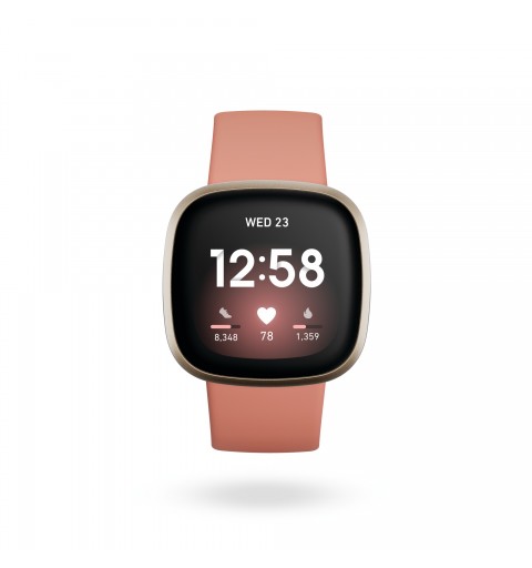 Fitbit Versa 3 40 mm AMOLED Oro GPS (satellitare)