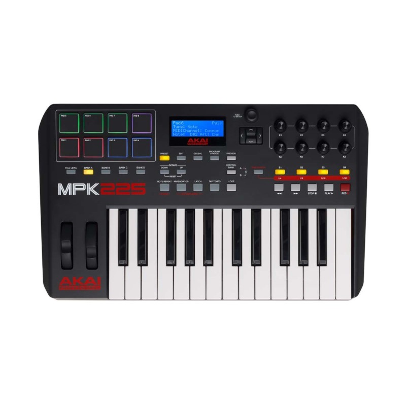 Akai MPK225 Black