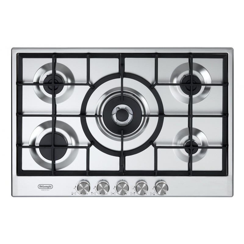 De’Longhi NSL 575 X hob Stainless steel Built-in 75 cm Gas 5 zone(s)