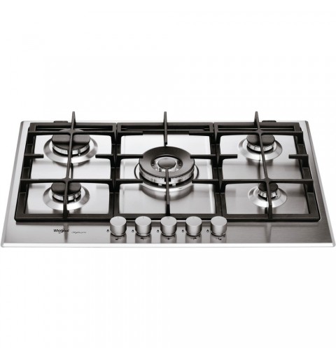 Whirlpool GMR 7522 IXL hobs Acero inoxidable Integrado Encimera de gas 5 zona(s)