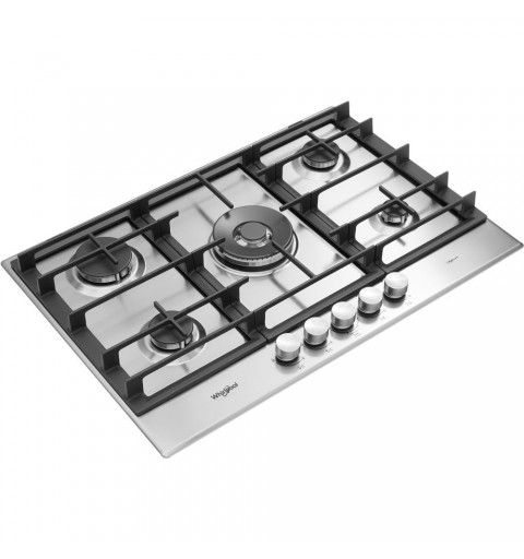 Whirlpool GMR 7522 IXL hob Stainless steel Built-in Gas 5 zone(s)