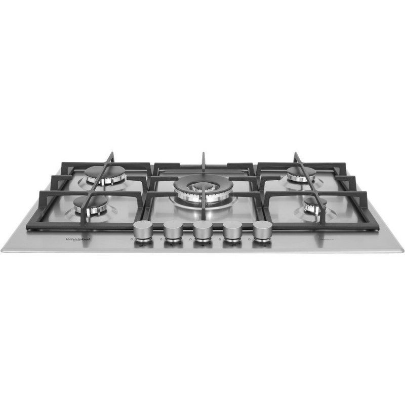 Whirlpool GMR 7522 IXL piano cottura Acciaio inossidabile Da incasso Gas 5 Fornello(i)