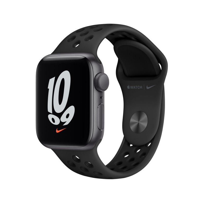 Apple Watch SE Nike 40 mm OLED Grau GPS