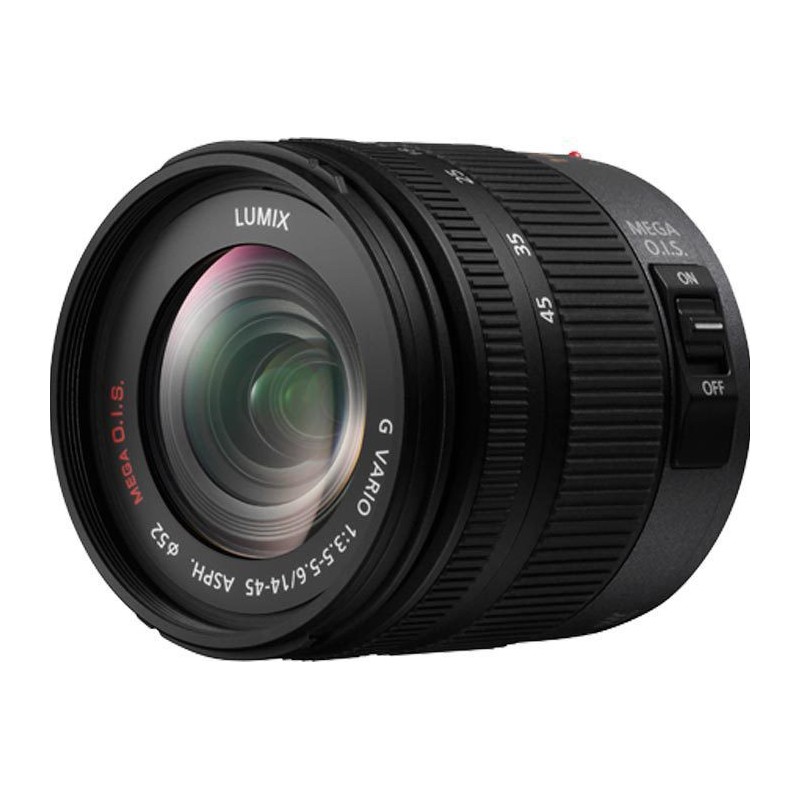 Panasonic H-FS014045 obiettivo per fotocamera SLR Nero