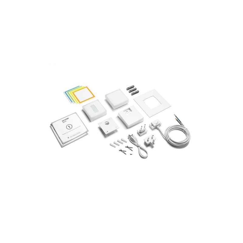 Netatmo NBU-NTH-NAV termoestato RF Transparente, Blanco