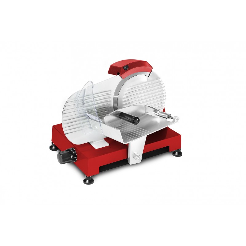 Essedue 220 Opale affettatrice Elettrico 130 W Rosso, Argento