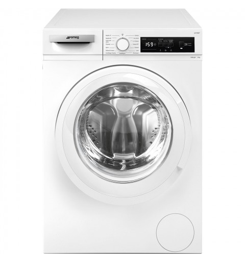 Smeg LB1T80IT machine à laver Charge avant 8 kg 1000 tr min D Blanc