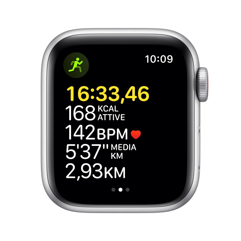 Apple Watch SE 40 mm OLED 4G Silber GPS