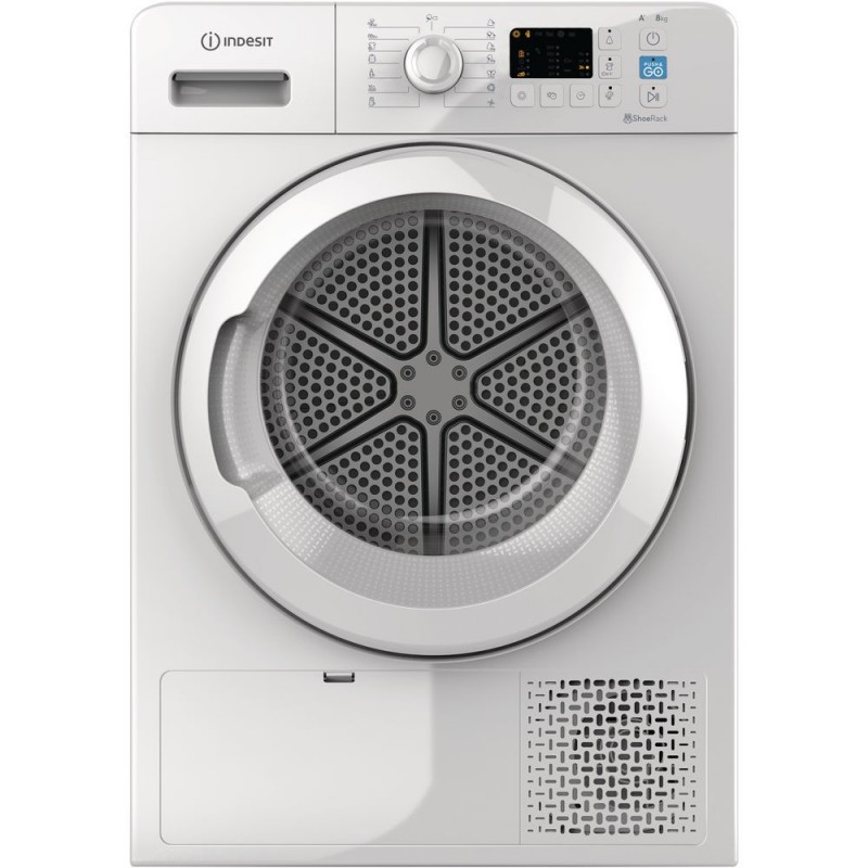 Indesit YT M10 81 R EU Wäschetrockner Freistehend Frontlader 8 kg A+ Weiß