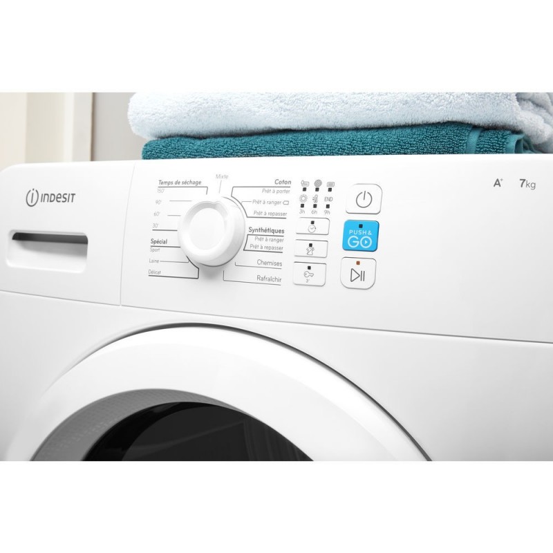 Indesit YT M10 81 R EU Wäschetrockner Freistehend Frontlader 8 kg A+ Weiß