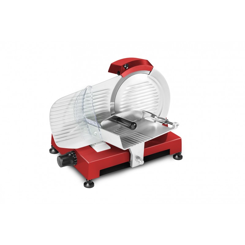 Essedue 250 Opale affettatrice Elettrico 130 W Rosso, Argento