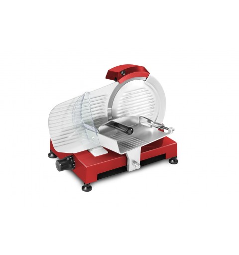 Essedue 250 Opale affettatrice Elettrico 130 W Rosso, Argento