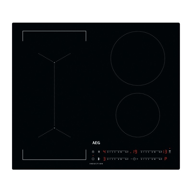 AEG IKB64443IB Black Built-in 60 cm Zone induction hob 4 zone(s)