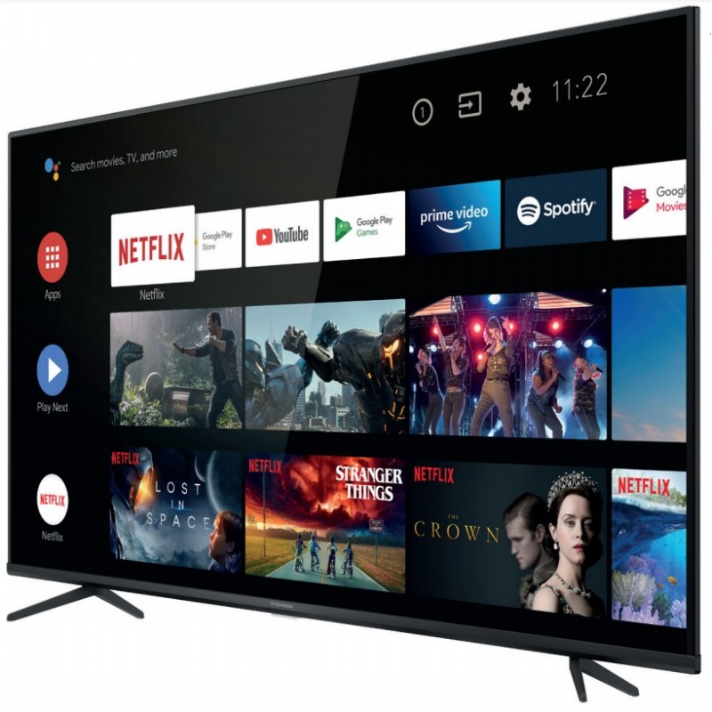 Thomson 50UG6400 Fernseher 127 cm (50 Zoll) 4K Ultra HD Smart-TV WLAN Schwarz