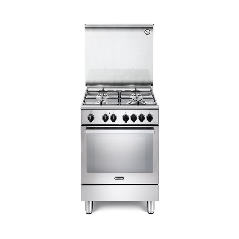 De’Longhi PEMX 64 ED cooker Freestanding cooker Gas Stainless steel A