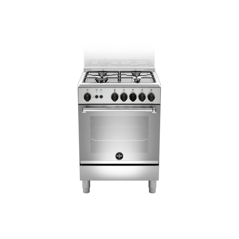 Bertazzoni La Germania Americana AMN664GXV cooker Freestanding cooker Gas Stainless steel A+