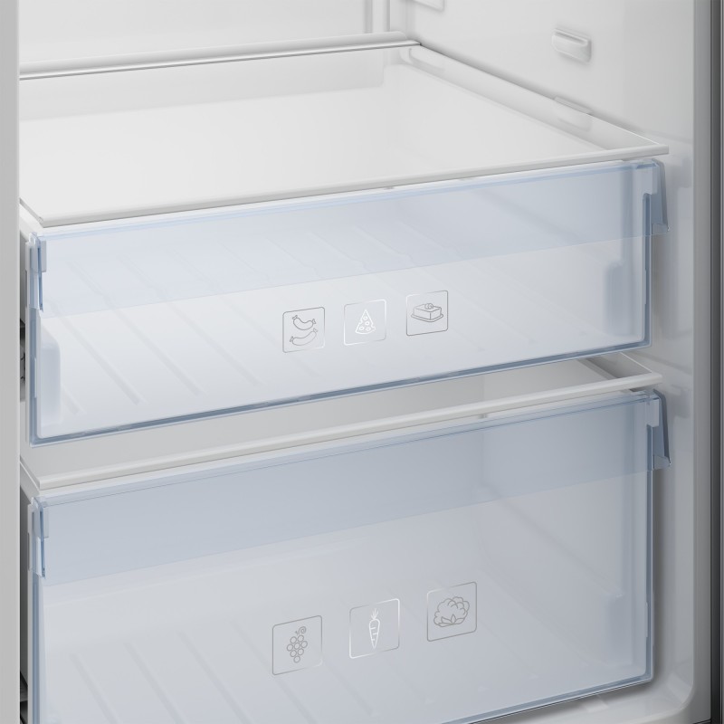 Beko RSNE445E33XN frigorifero Libera installazione 375 L F Acciaio inossidabile