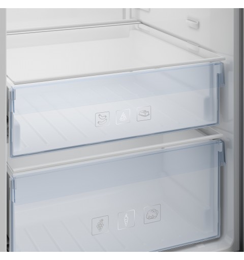 Beko RSNE445E33XN réfrigérateur Autoportante 375 L F Acier inoxydable