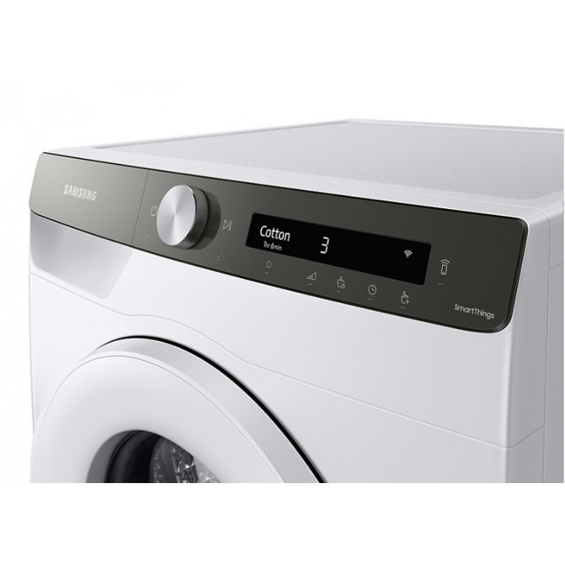 Samsung DV80T5220TT S3 tumble dryer Freestanding Front-load 8 kg A+++ White