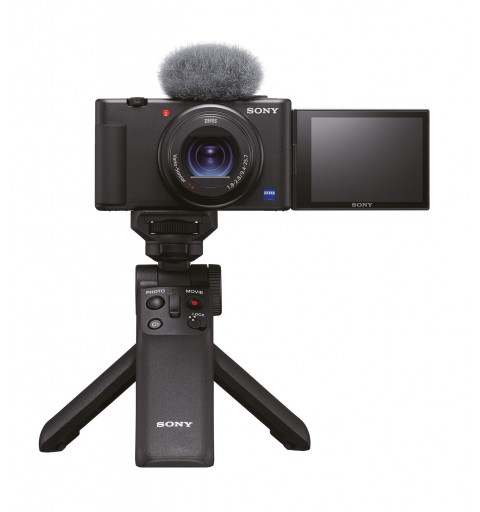 Sony Vlog Camera ZV-1 - Fotocamera Digitale con schermo LCD direzionabile ideale per Vlog e video 4K