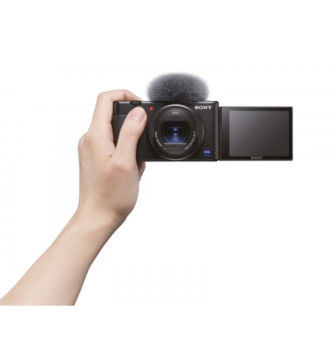 Sony Vlog Camera ZV-1 - Fotocamera Digitale con schermo LCD direzionabile ideale per Vlog e video 4K