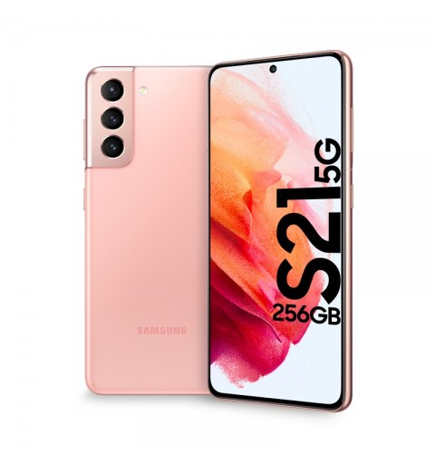 Samsung Galaxy S21 5G SM-G991B 15,8 cm (6.2") Double SIM Android 11 USB Type-C 8 Go 256 Go 4000 mAh Rose
