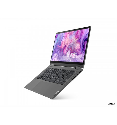 Lenovo IdeaPad Flex 5 Hybrid (2-in-1) 35,6 cm (14 Zoll) Touchscreen Full HD AMD Ryzen 5 8 GB DDR4-SDRAM 512 GB SSD Wi-Fi 5