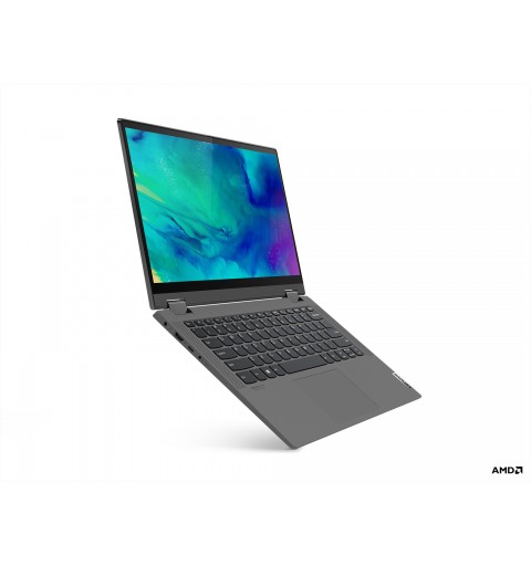 Lenovo IdeaPad Flex 5 Hybrid (2-in-1) 35,6 cm (14 Zoll) Touchscreen Full HD AMD Ryzen 5 8 GB DDR4-SDRAM 512 GB SSD Wi-Fi 5