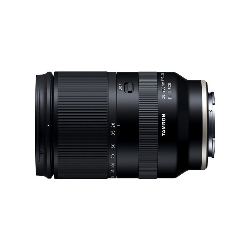 Tamron 28-200mm F 2.8-5.6 Di III RXD MILC Objectif zoom standard Noir