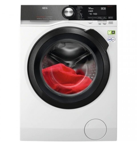 AEG L9FEC942Y washing machine Front-load 9 kg 1400 RPM A White