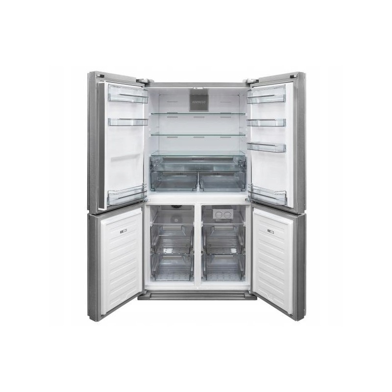 Sharp SJ-FF560EVI frigo américain Autoportante 588 L F Acier inoxydable