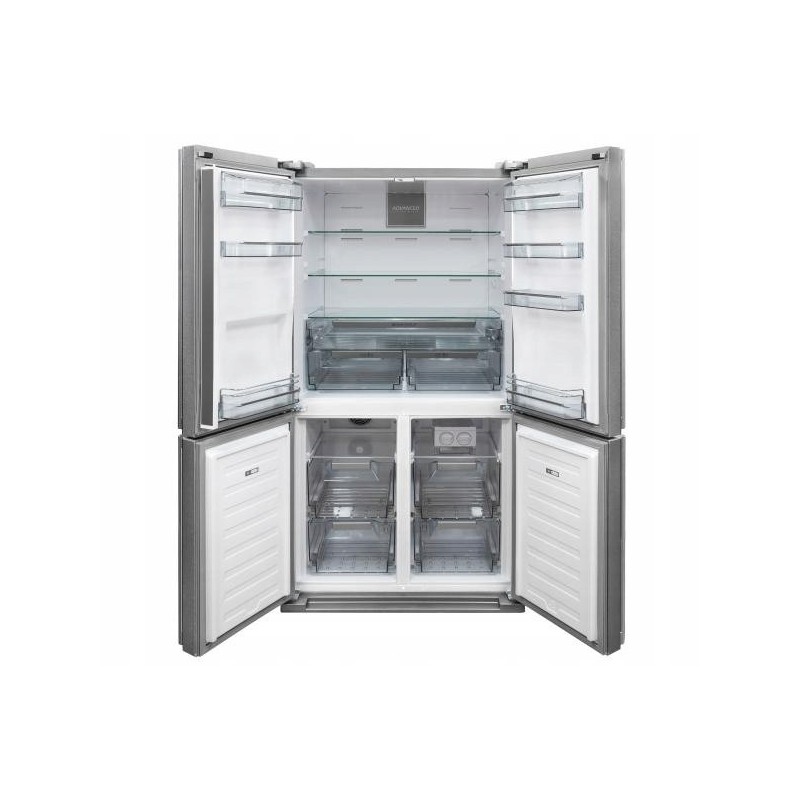 Sharp SJ-FF560EVI side-by-side refrigerator Freestanding 588 L F Stainless steel