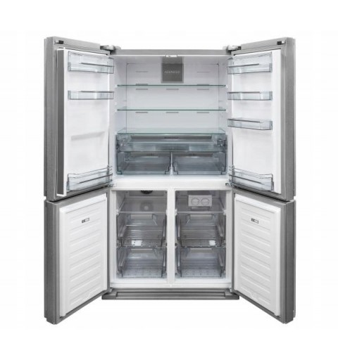 Sharp SJ-FF560EVI frigo américain Autoportante 588 L F Acier inoxydable