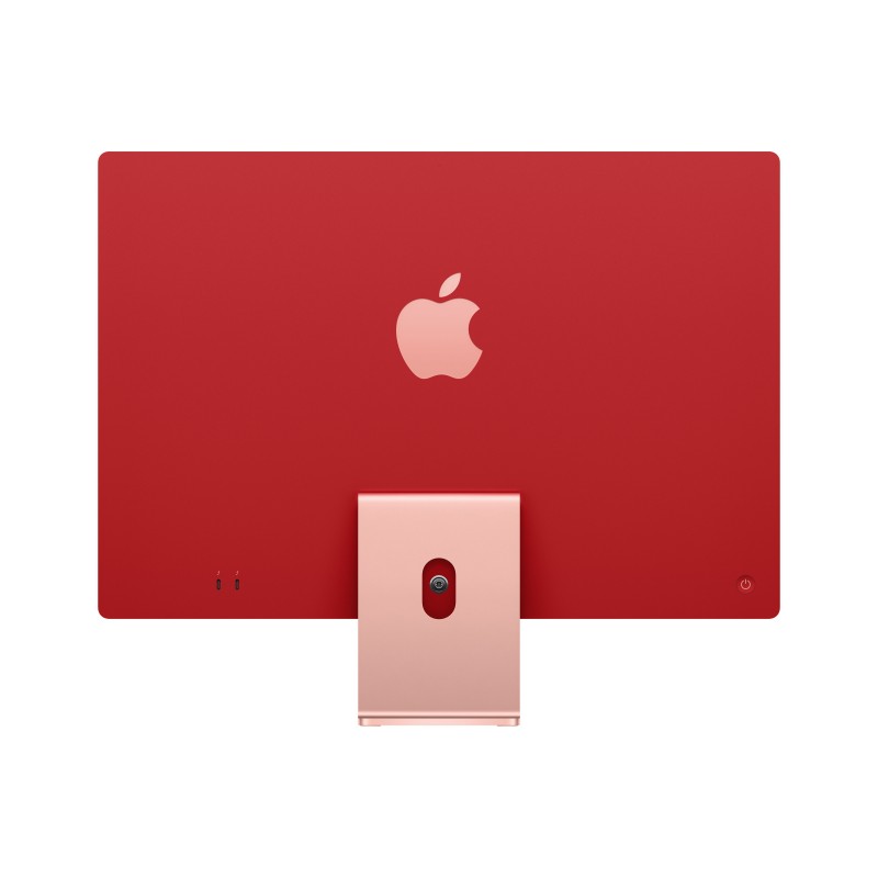 Apple iMac 61 cm (24 Zoll) 4480 x 2520 Pixel Apple M 8 GB 256 GB SSD All-in-One-PC macOS Big Sur Wi-Fi 6 (802.11ax) Pink
