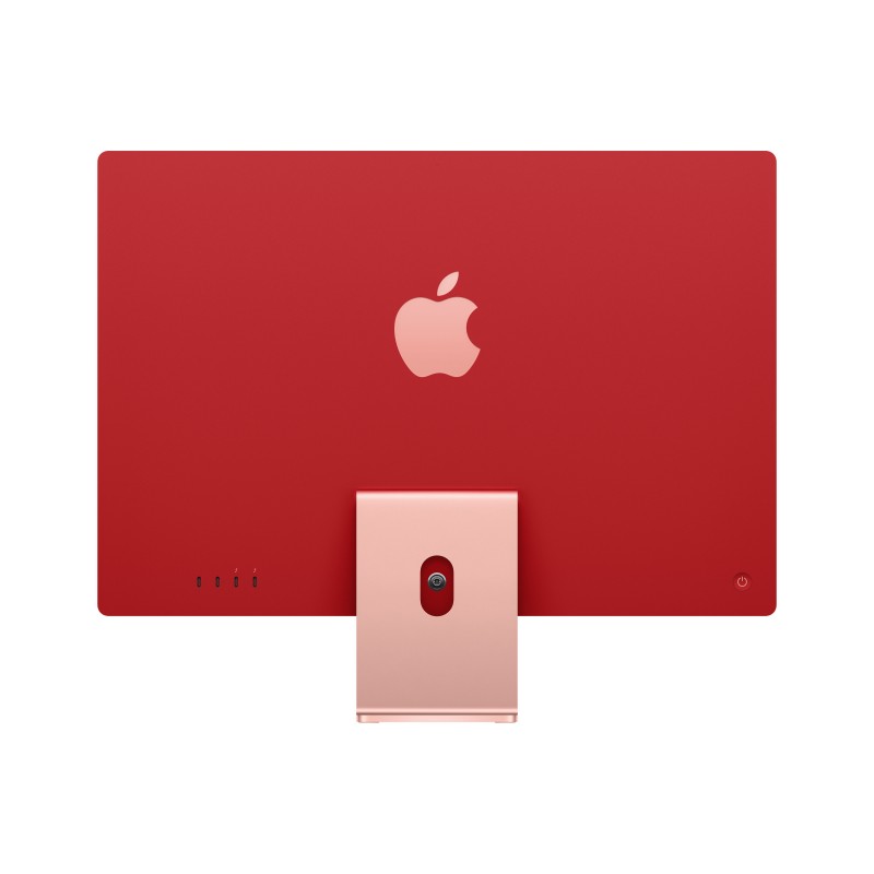 Apple iMac 61 cm (24") 4480 x 2520 pixels Apple M 8 GB 256 GB SSD All-in-One PC macOS Big Sur Wi-Fi 6 (802.11ax) Pink