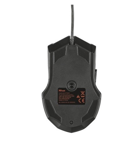 Trust GXT 101 mouse Ambidestro USB tipo A 4800 DPI