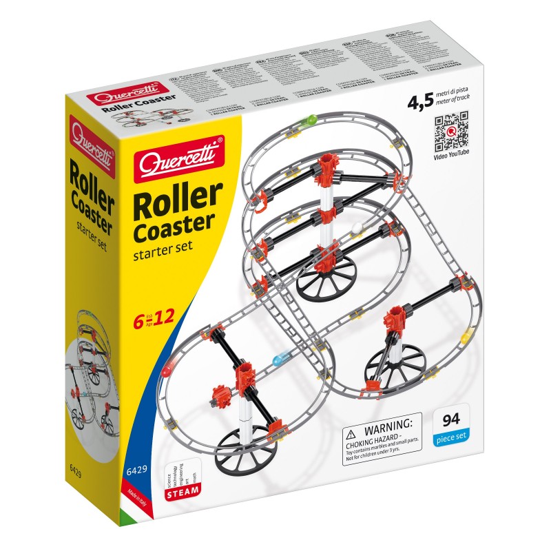 Quercetti Roller Coaster Starter set Ottovolante